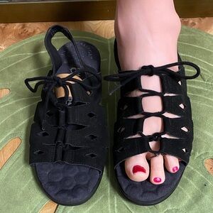 Cobbie Cuddlers Leather Sandals